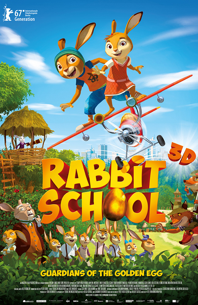 انیمیشن مدرسه خرگوش‌ها: محافظان تخم مرغ طلایی دوبله فارسی ۲۰۱۷