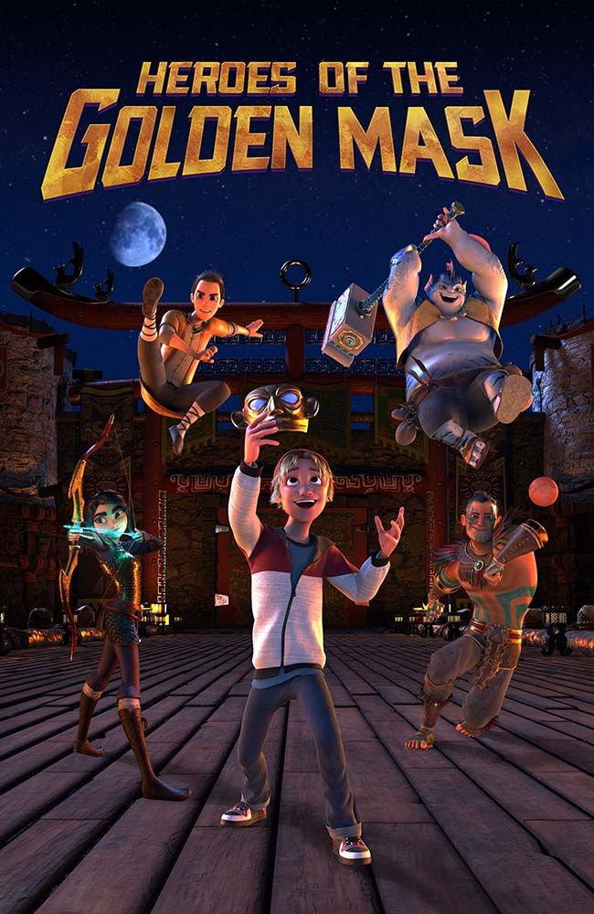 انیمیشن قهرمانان ماسک‌های طلایی دوبله فارسی ۲۰۲۳