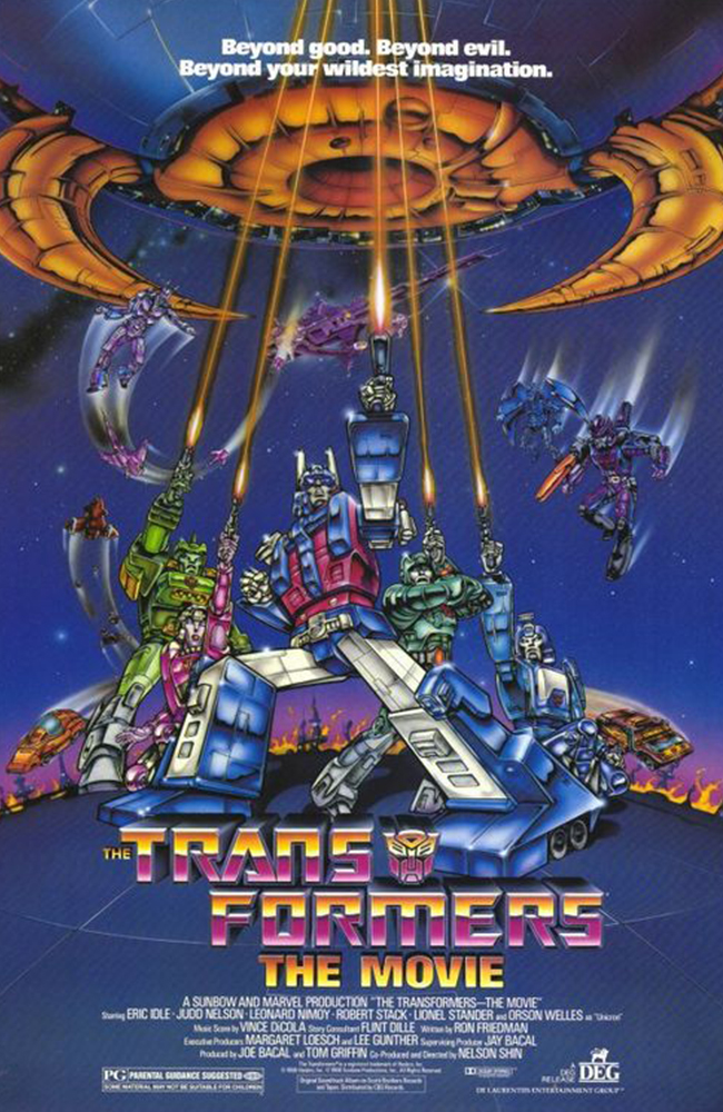 انیمیشن ترانسفورمرها دوبله فارسی ۱۹۸۶