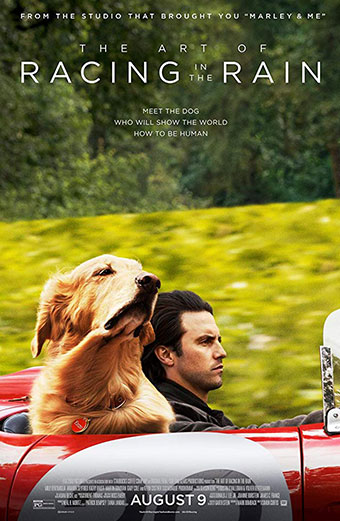 فیلم هنر مسابقه در باران زیرنویس فارسی ۲۰۱۹