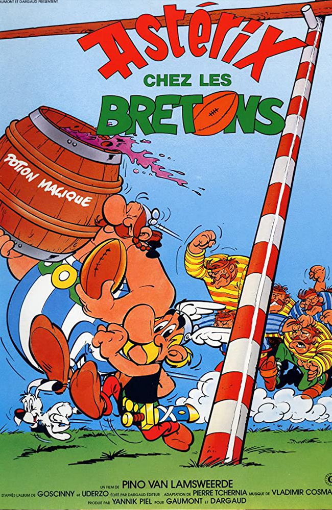 انیمیشن آستریکس در بریتانیا دوبله فارسی ۱۹۸۶