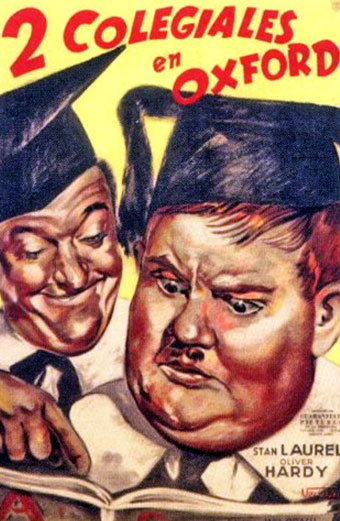 فیلم لورل و هاردی : ساده لوح در آکسفورد دوبله فارسی ۱۹۳۹