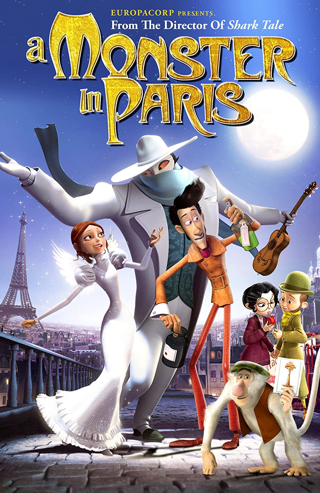 انیمیشن هیولا در پاریس دوبله فارسی ۲۰۱۱