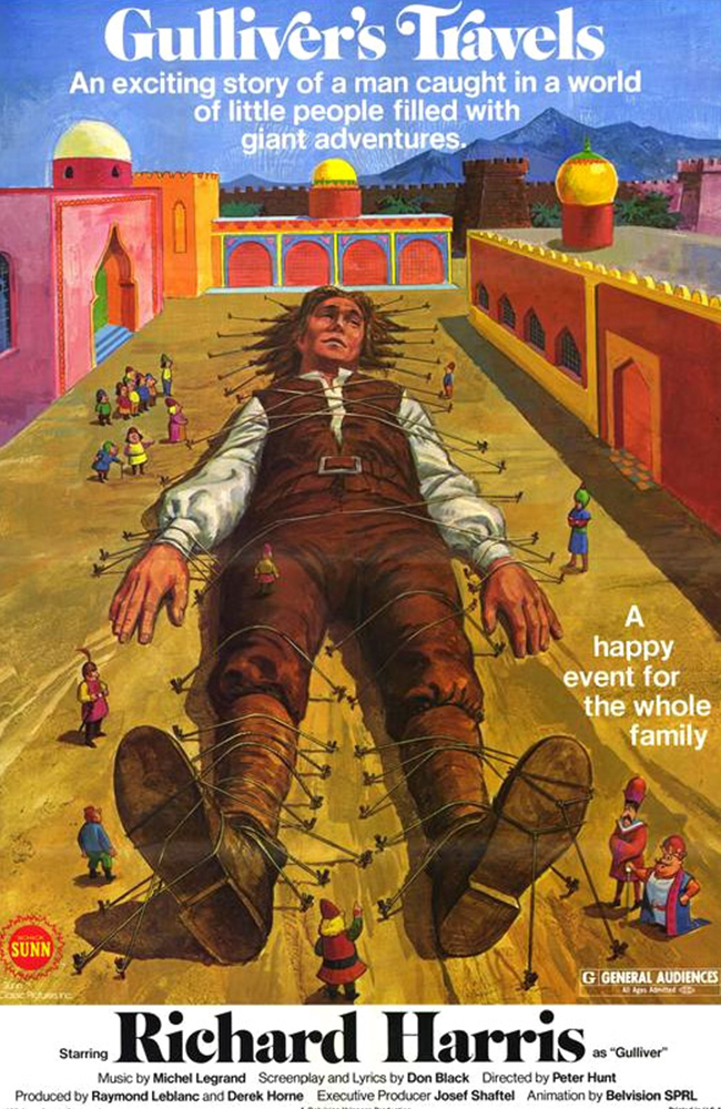 انیمیشن سفرهای گالیور: سرزمین کوتوله ها دوبله فارسی ۱۹۷۷