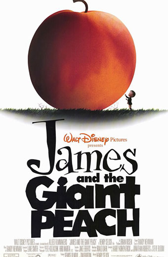 انیمیشن جیمز و هلوی غول پیکر دوبله فارسی ۱۹۹۶