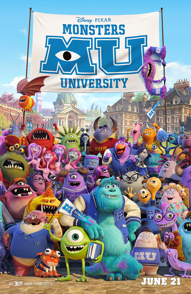 انیمیشن دانشگاه هیولاها دوبله فارسی ۲۰۱۳