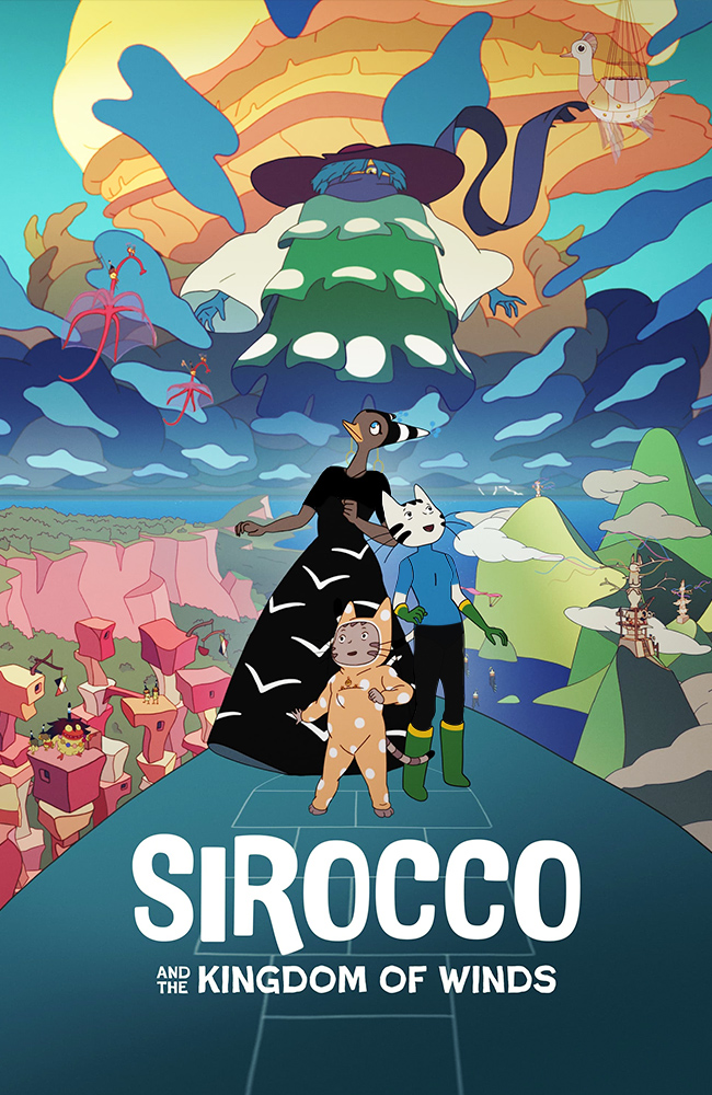 انیمیشن سیروکو و پادشاهی بادها دوبله فارسی ۲۰۲۳