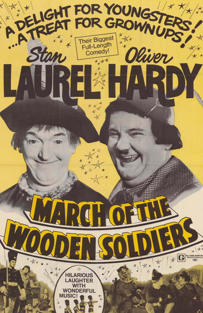 فیلم سربازهای چوبی دوبله فارسی ۱۹۳۴