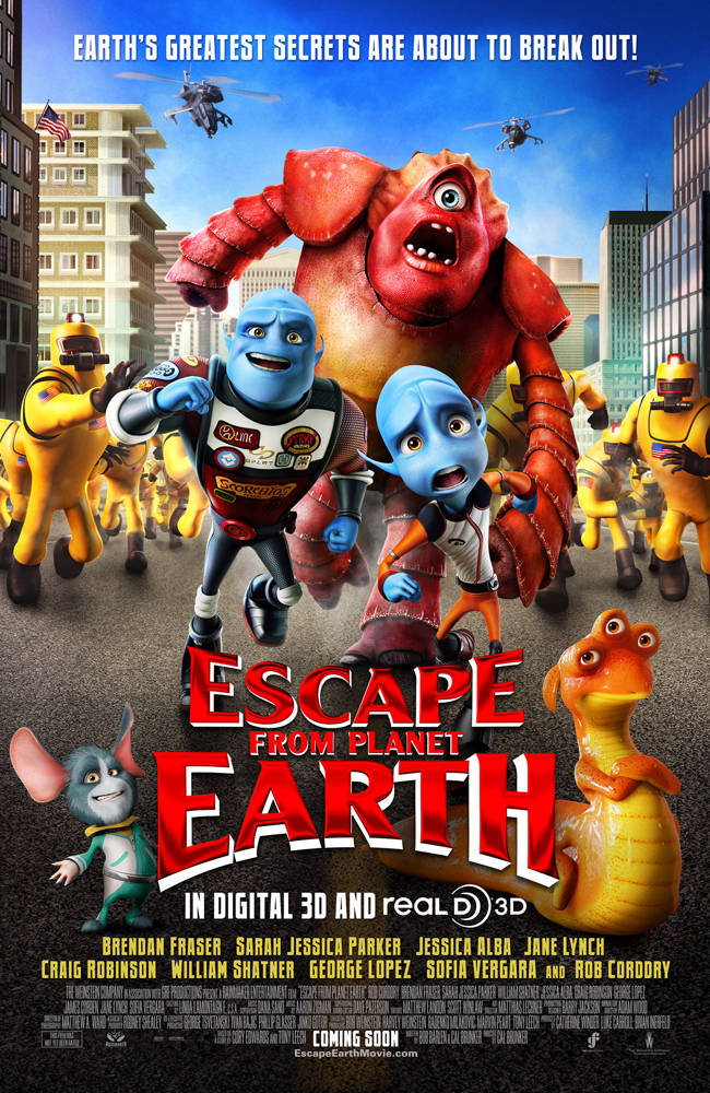 انیمیشن فرار از سیاره زمین دوبله فارسی ۲۰۱۳