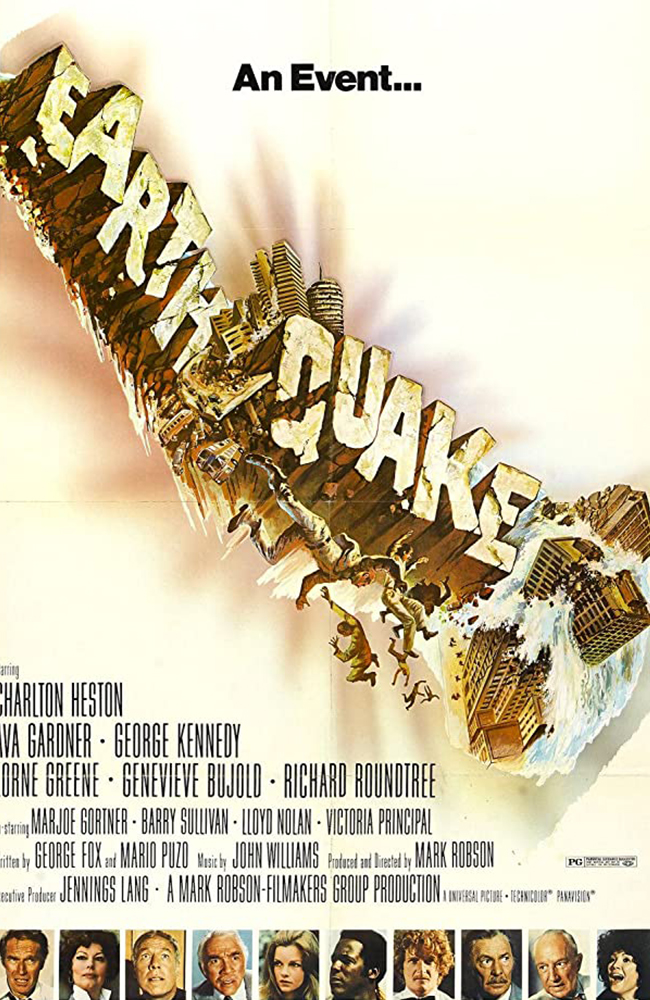 فیلم زلزله دوبله فارسی ۱۹۷۴