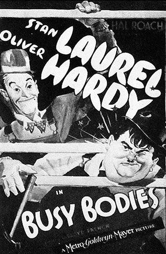 فیلم لورل و هاردی : فضول باشی دوبله فارسی ۱۹۳۳