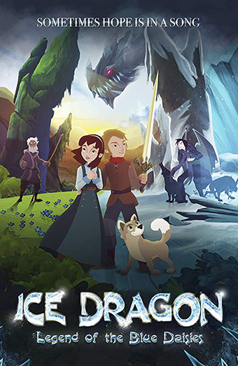 انیمیشن اژدهای یخی: افسانه بابونه های آبی دوبله فارسی ۲۰۱۸