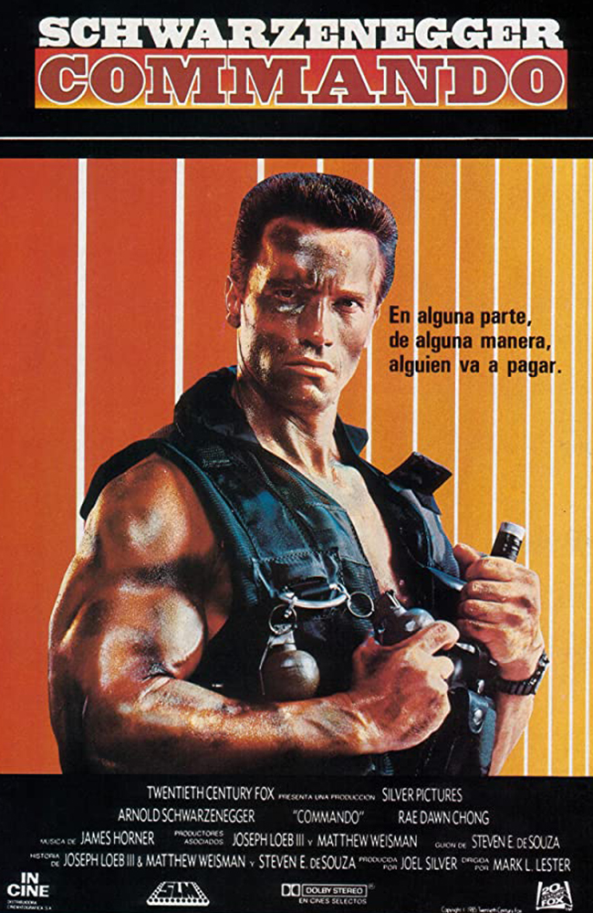 فیلم کماندو دوبله فارسی ۱۹۸۵