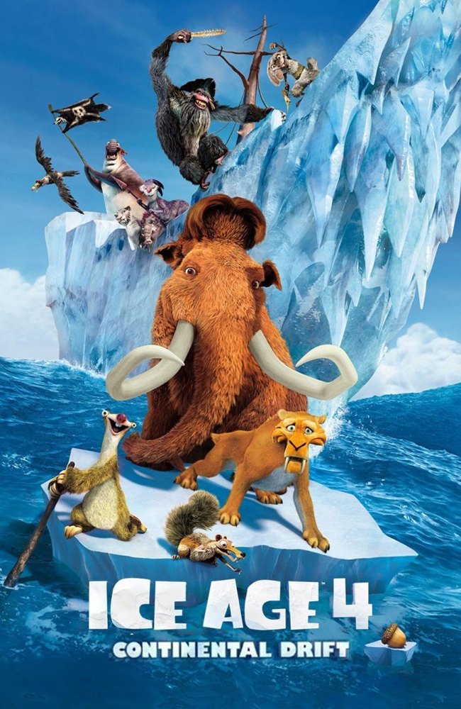 انیمیشن عصر یخبندان: رانش قاره‌ای دوبله فارسی ۲۰۱۲